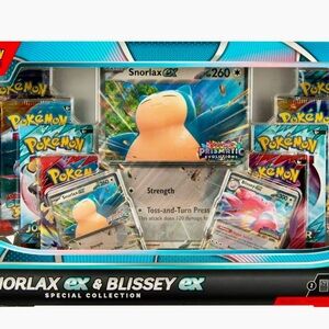 Pokemon Snorlax & Blissey EX Special Collection box.